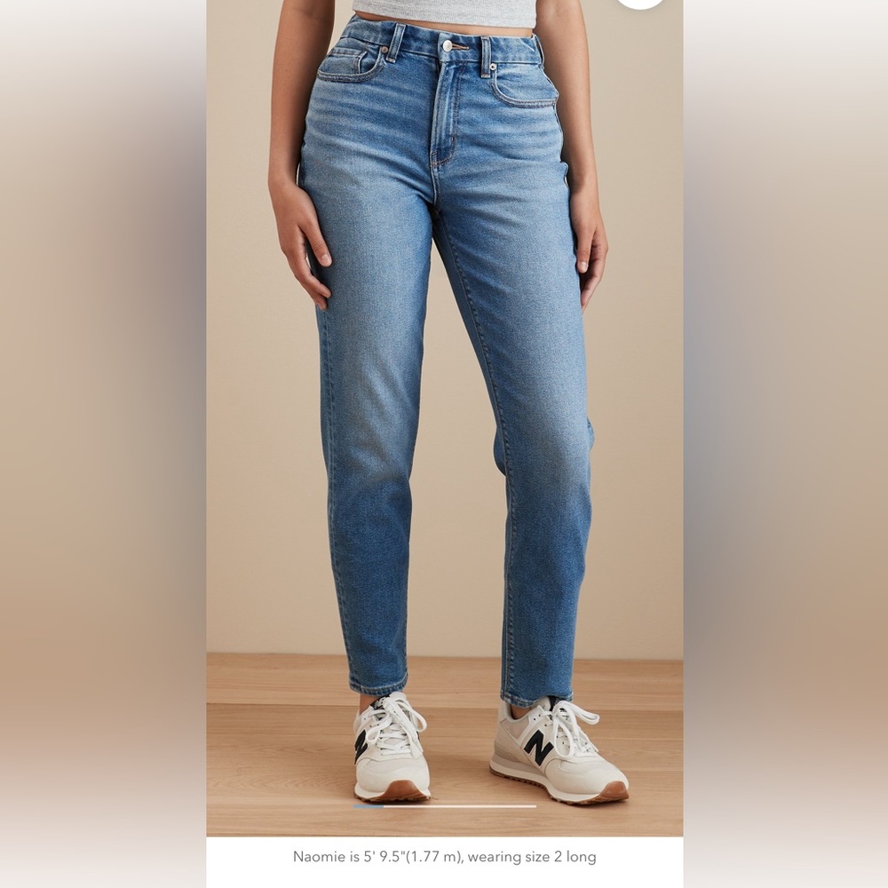 AE mom jeans